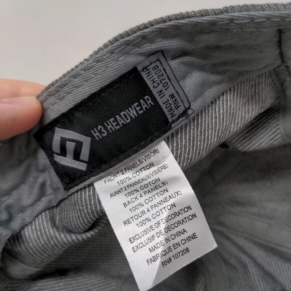 Yosemite National Park Patch Slideback Hat Gray One Size H3 Headwear - Picture 8 of 8